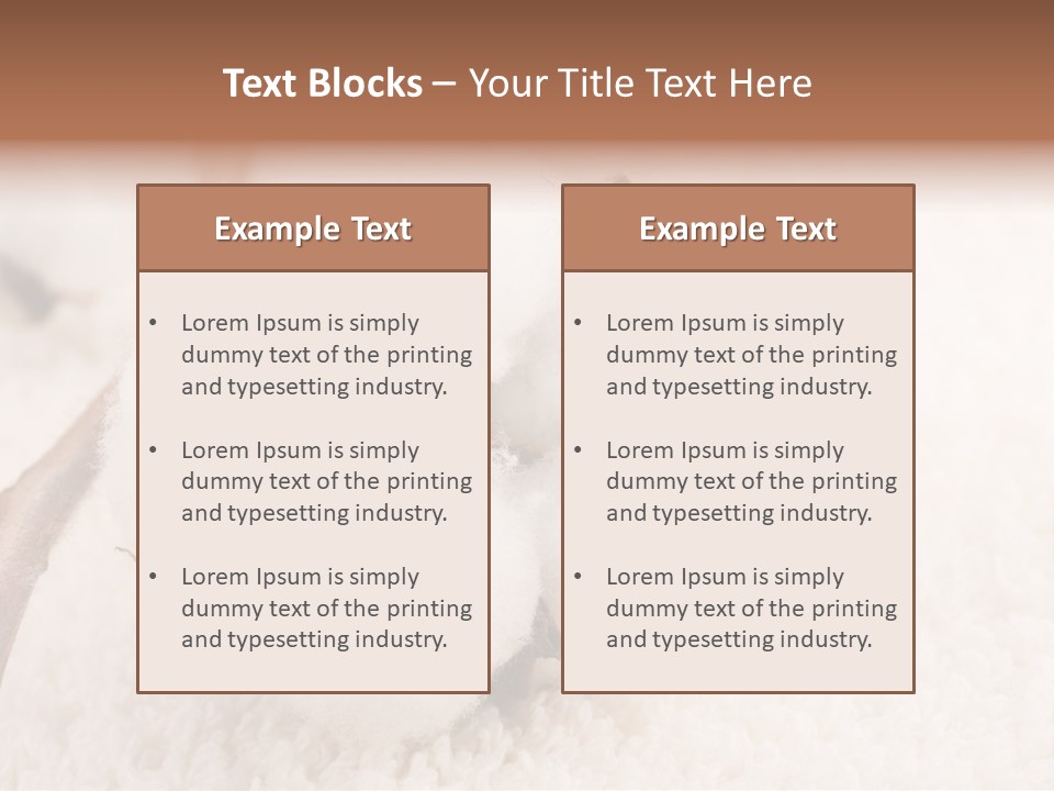 Fabric Farm Grow PowerPoint Template