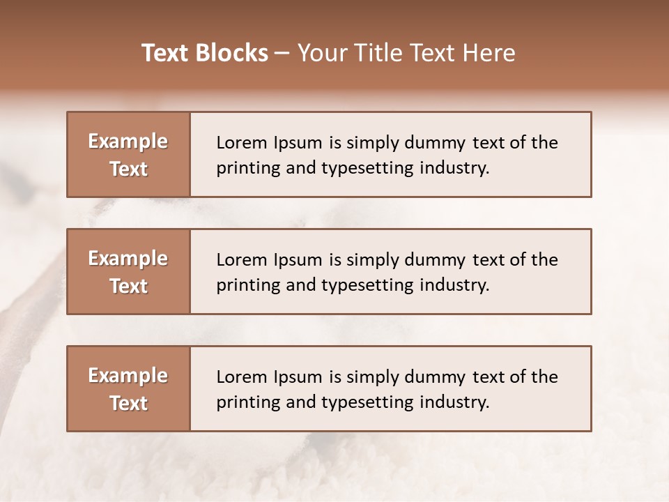 Fabric Farm Grow PowerPoint Template
