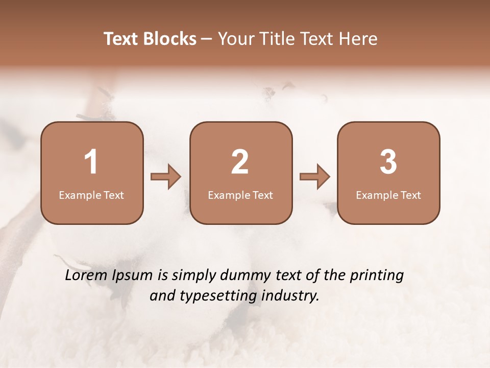 Fabric Farm Grow PowerPoint Template