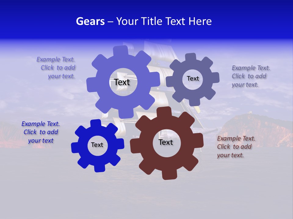 Sailing Ships PowerPoint Template