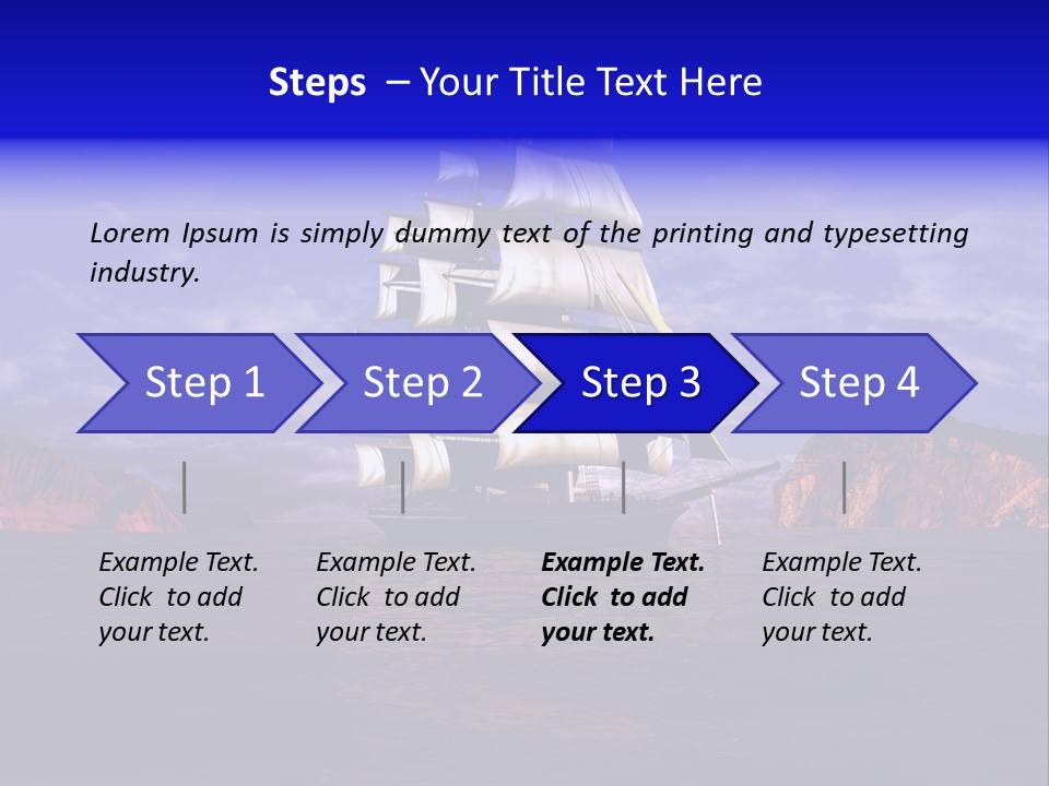 Sailing Ships PowerPoint Template