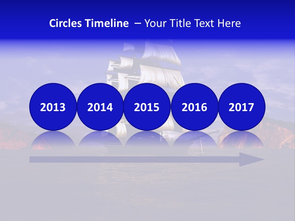 Sailing Ships PowerPoint Template