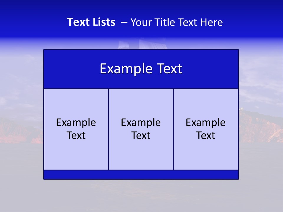 Sailing Ships PowerPoint Template