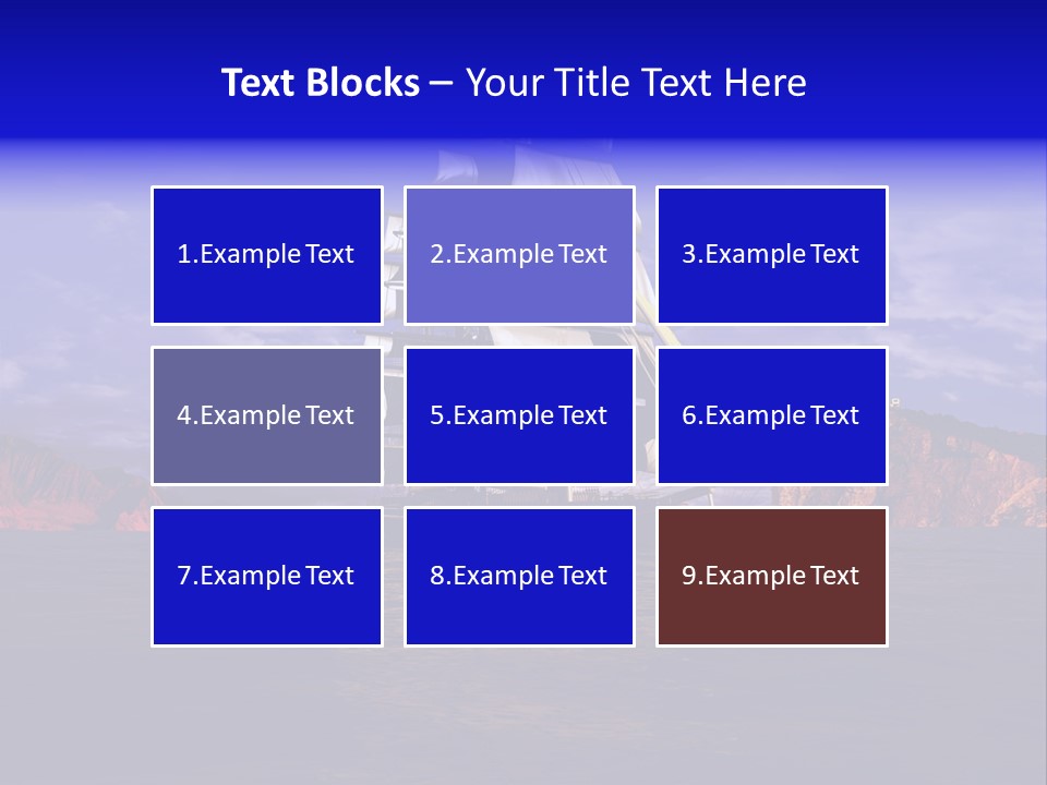 Sailing Ships PowerPoint Template