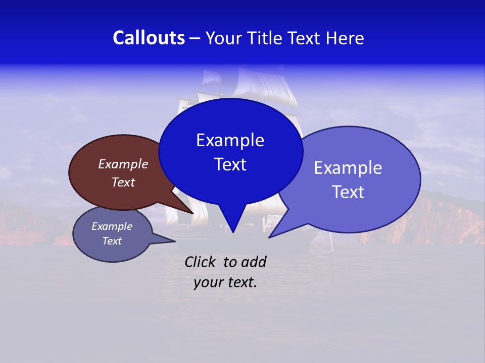 Sailing Ships PowerPoint Template