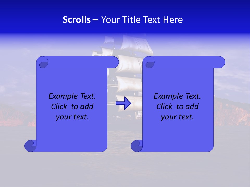 Sailing Ships PowerPoint Template