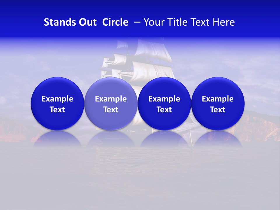 Sailing Ships PowerPoint Template