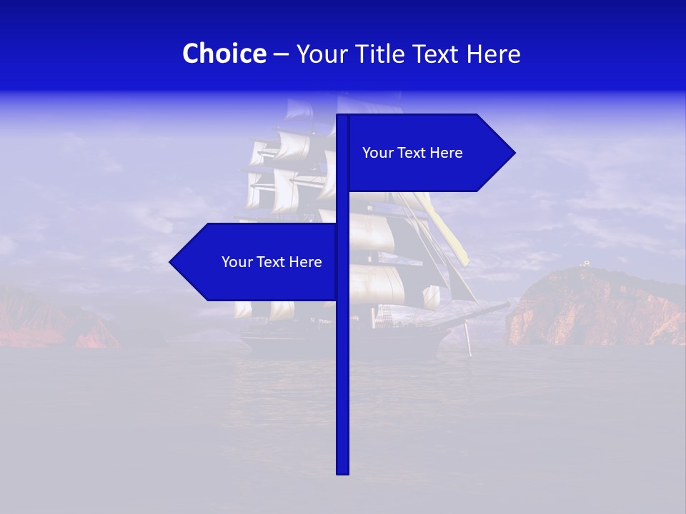 Sailing Ships PowerPoint Template