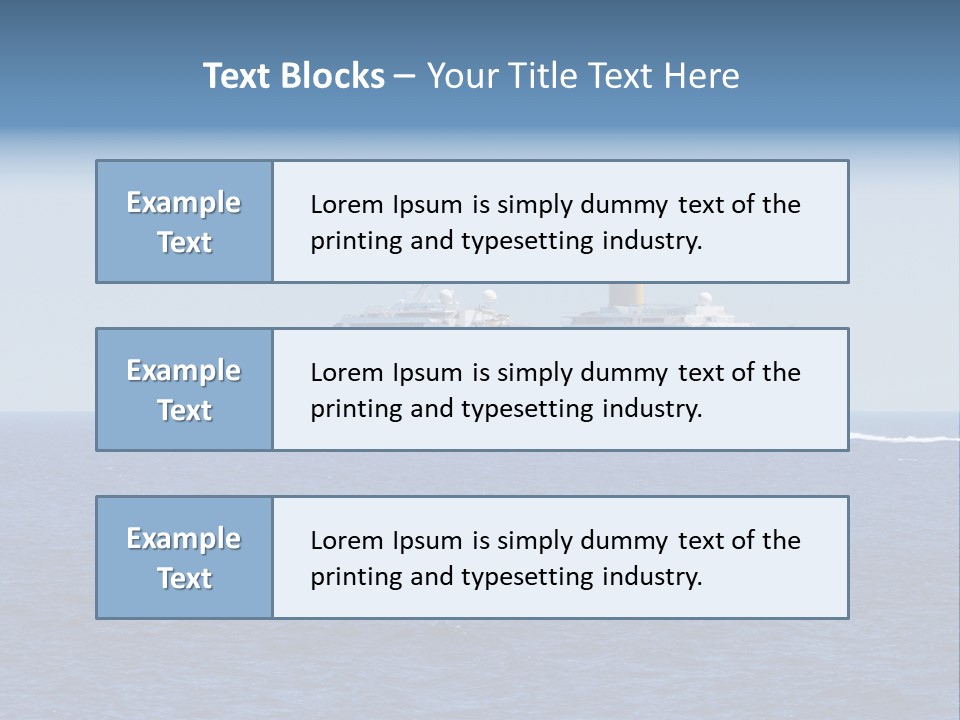 Coast Marine Huge PowerPoint Template