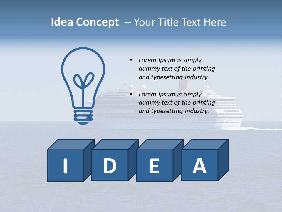 Coast Marine Huge PowerPoint Template
