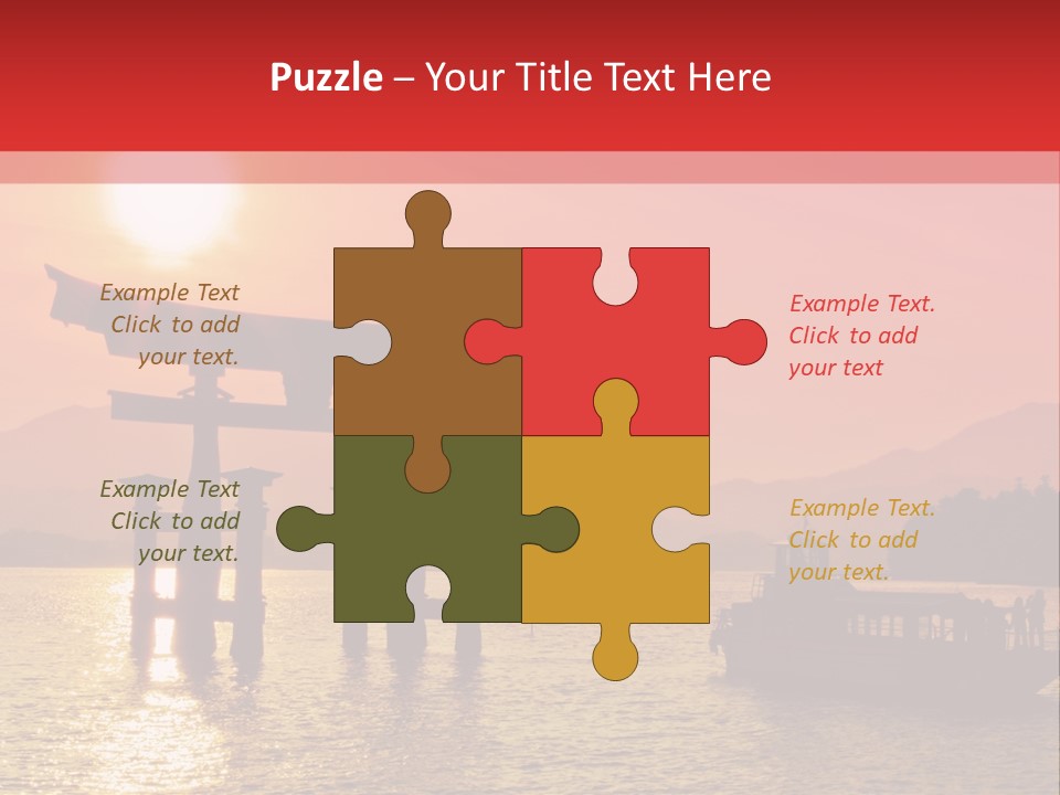 Japan Land Of The Rising Sun PowerPoint Template