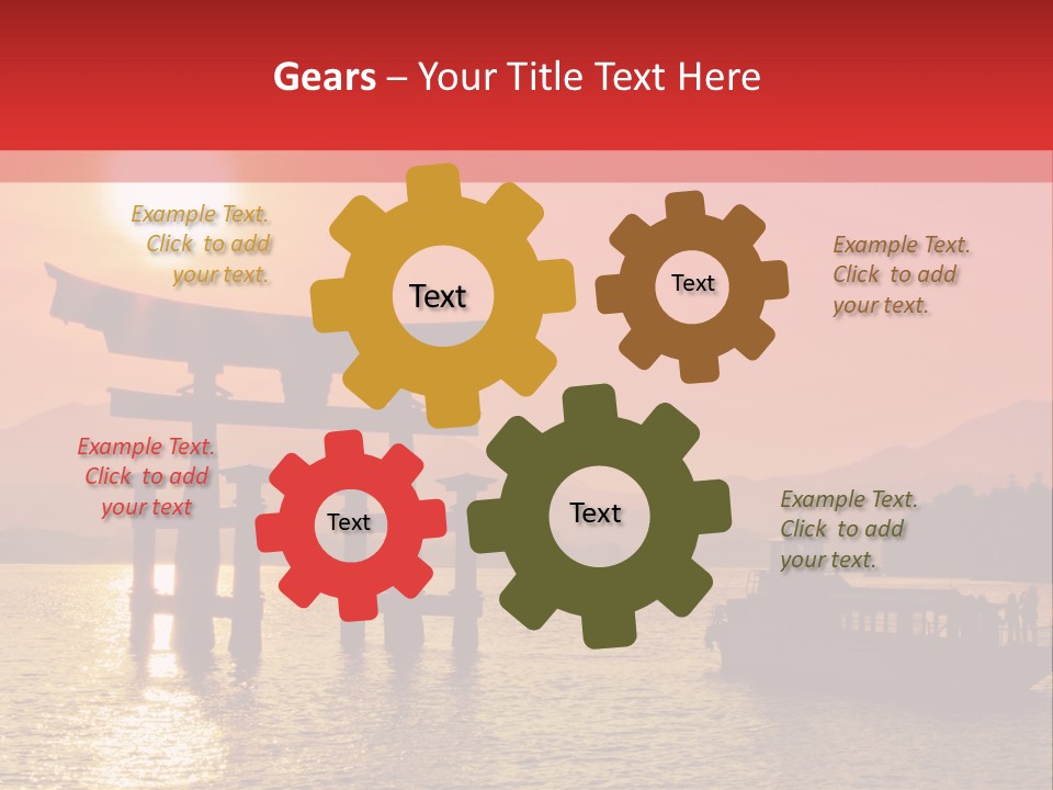 Japan Land Of The Rising Sun PowerPoint Template