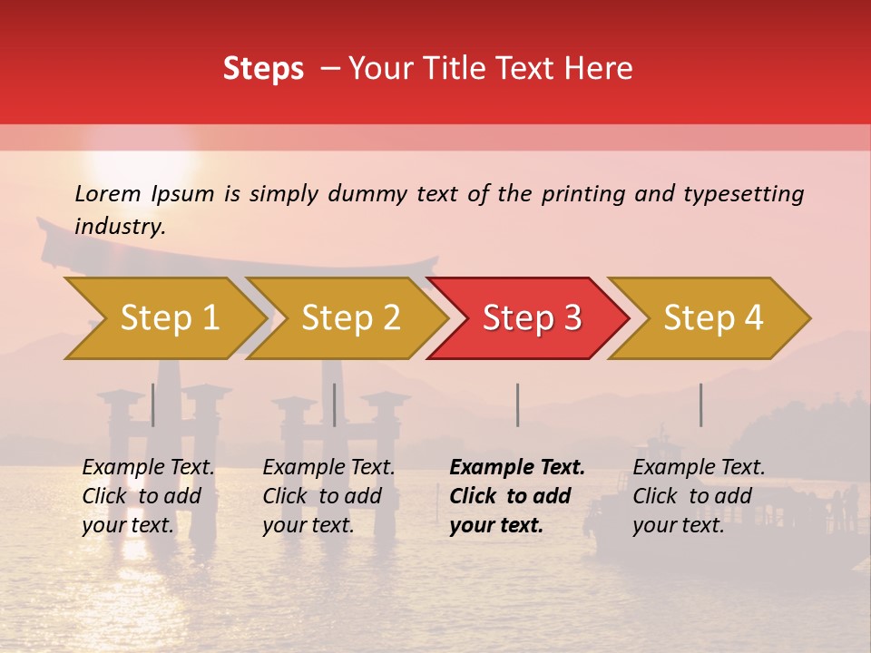 Japan Land Of The Rising Sun PowerPoint Template