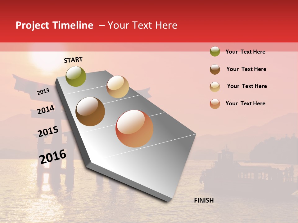 Japan Land Of The Rising Sun PowerPoint Template