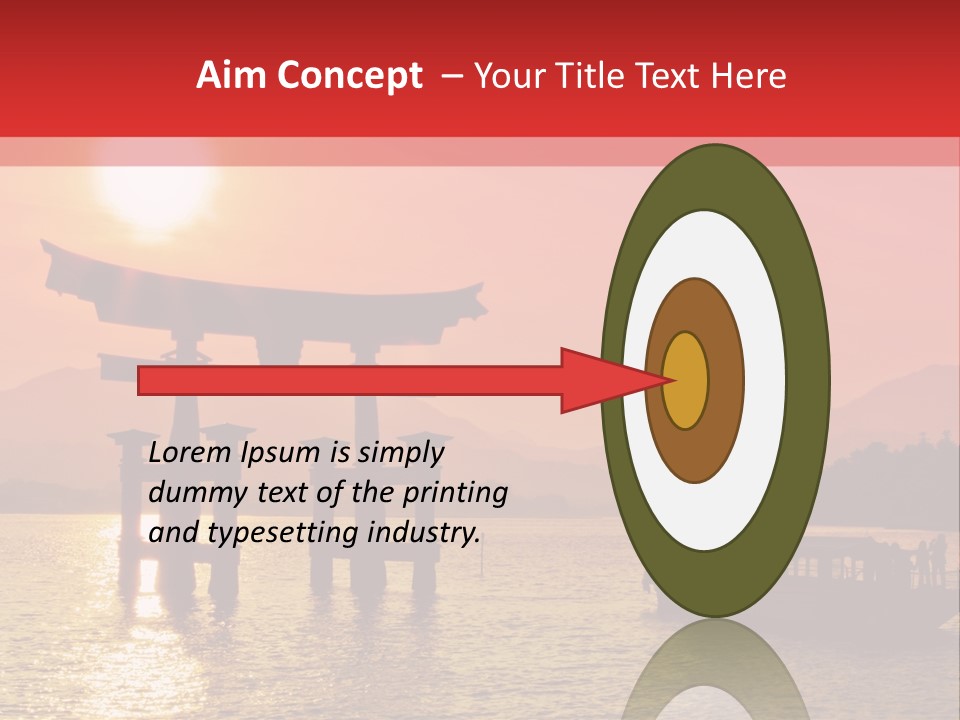 Japan Land Of The Rising Sun PowerPoint Template