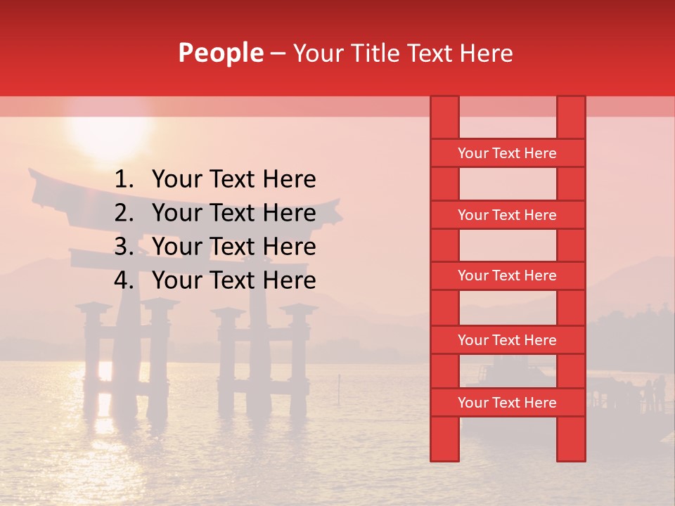 Japan Land Of The Rising Sun PowerPoint Template