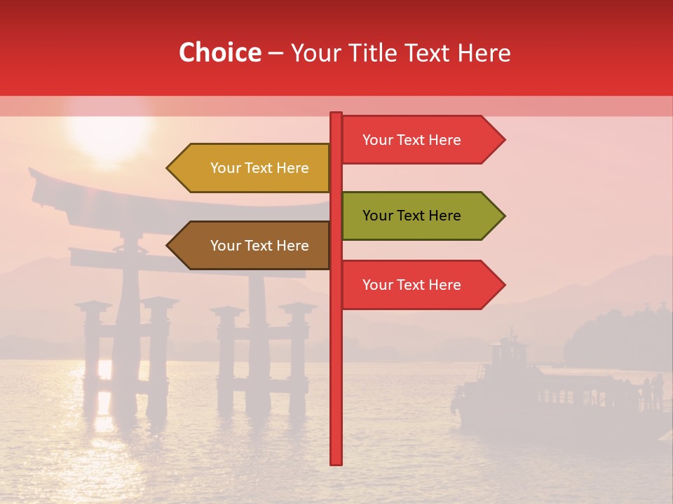 Japan Land Of The Rising Sun PowerPoint Template