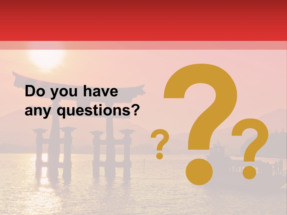 Japan Land Of The Rising Sun PowerPoint Template