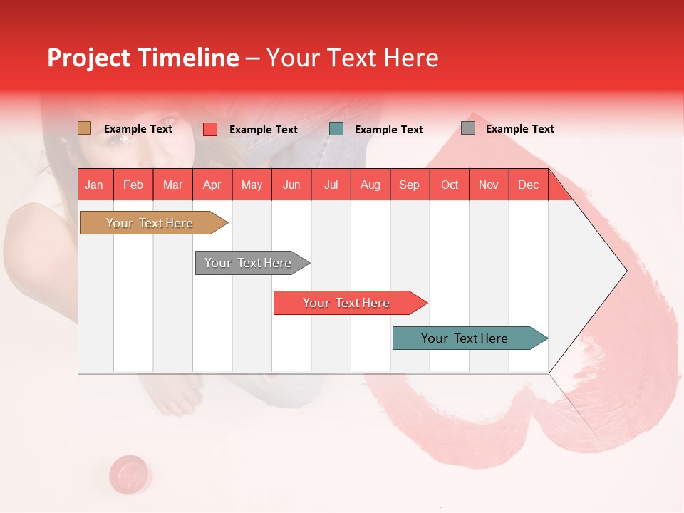 Talent Heart Symbol PowerPoint Template
