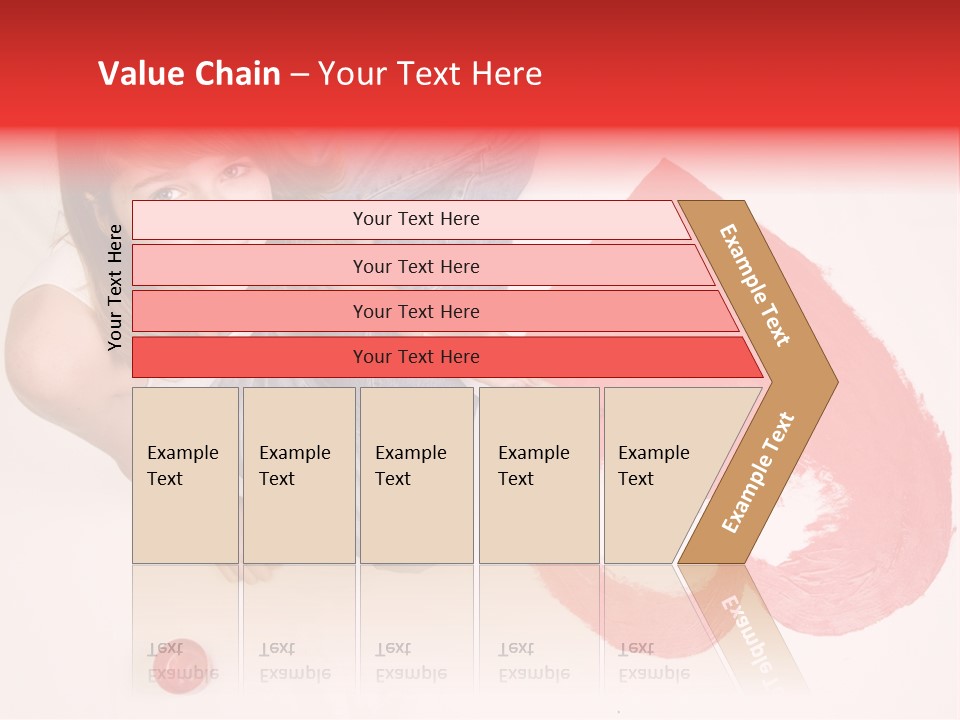Talent Heart Symbol PowerPoint Template