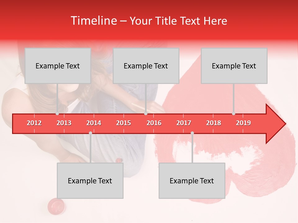 Talent Heart Symbol PowerPoint Template