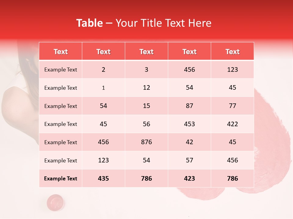 Talent Heart Symbol PowerPoint Template