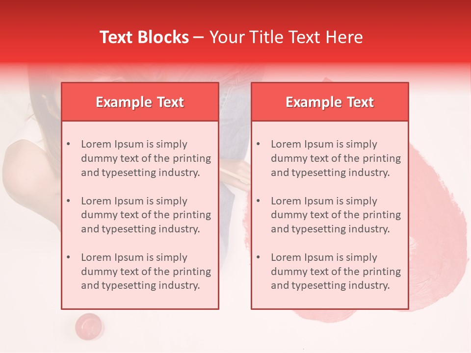 Talent Heart Symbol PowerPoint Template