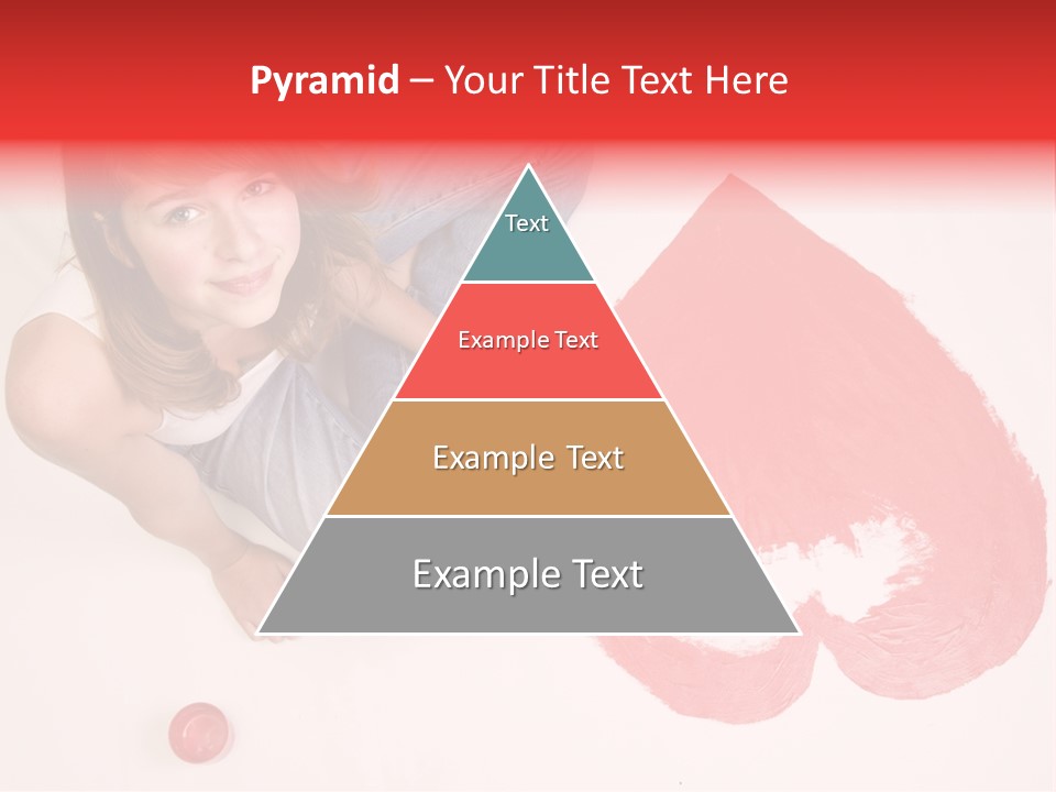 Talent Heart Symbol PowerPoint Template