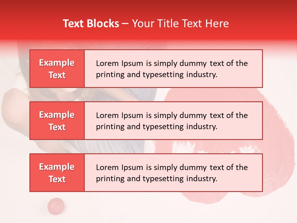 Talent Heart Symbol PowerPoint Template