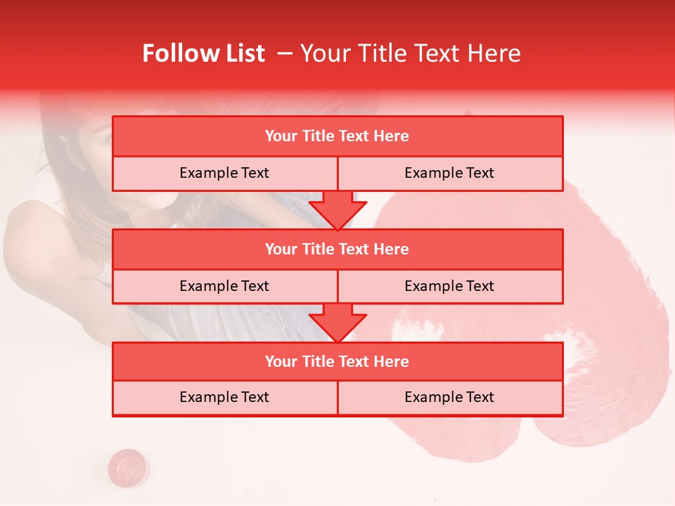 Talent Heart Symbol PowerPoint Template
