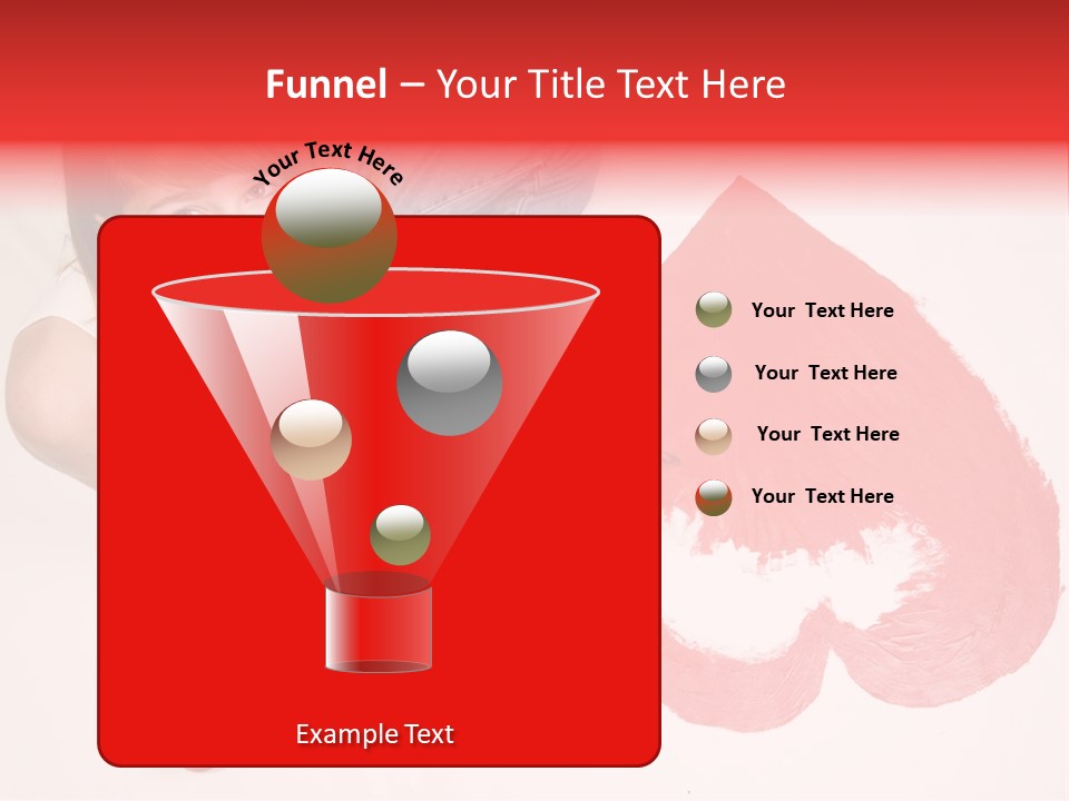 Talent Heart Symbol PowerPoint Template