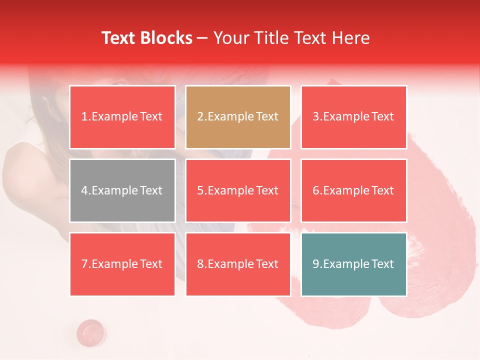 Talent Heart Symbol PowerPoint Template