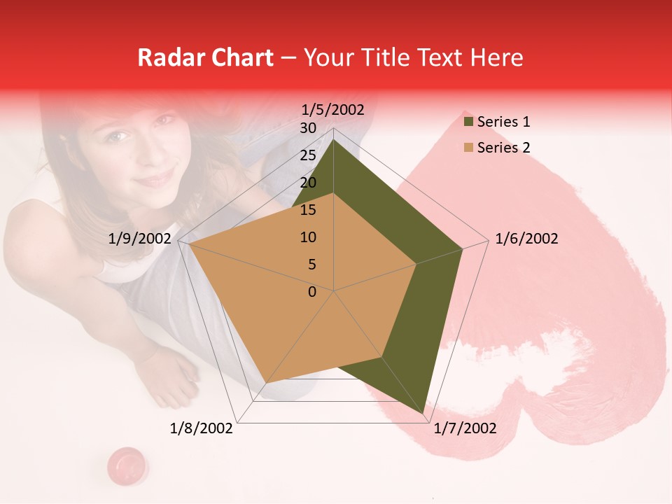 Talent Heart Symbol PowerPoint Template
