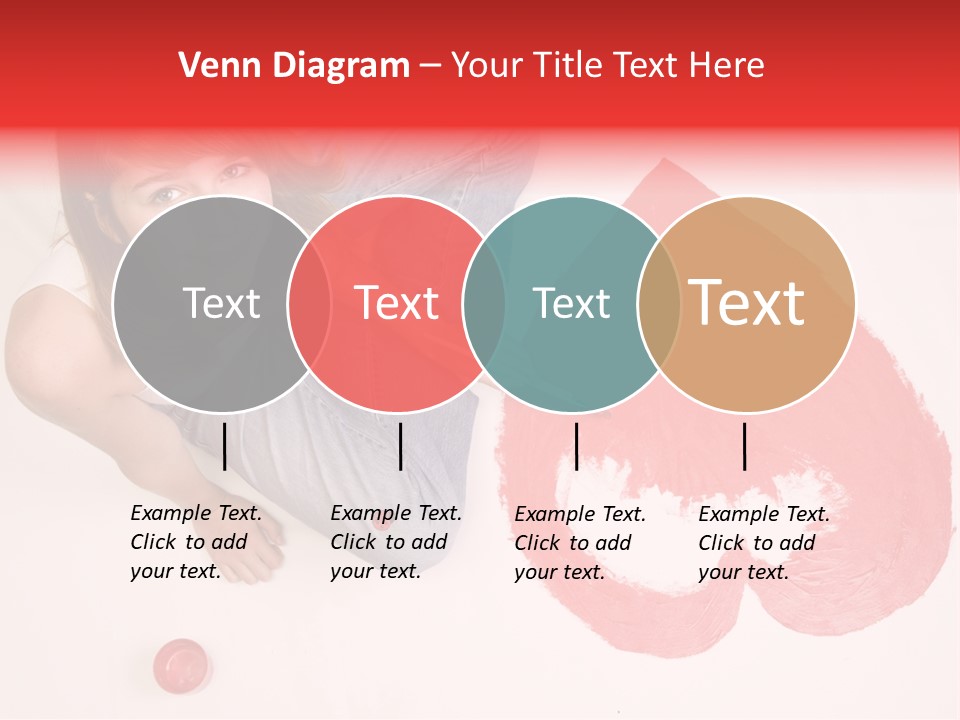 Talent Heart Symbol PowerPoint Template
