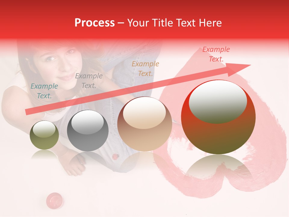 Talent Heart Symbol PowerPoint Template