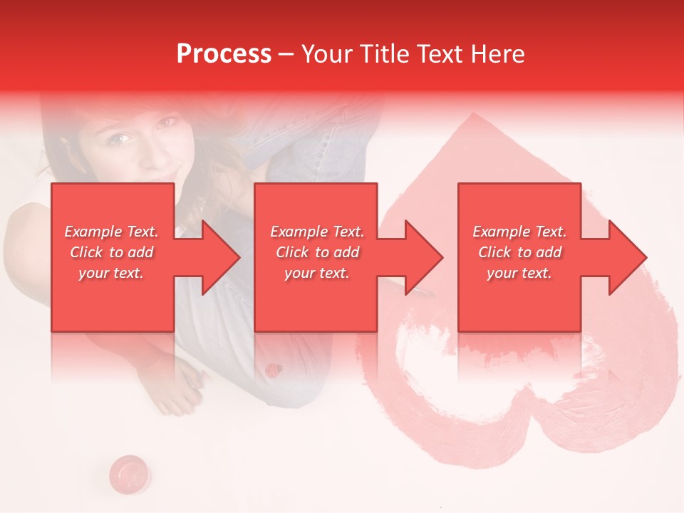 Talent Heart Symbol PowerPoint Template