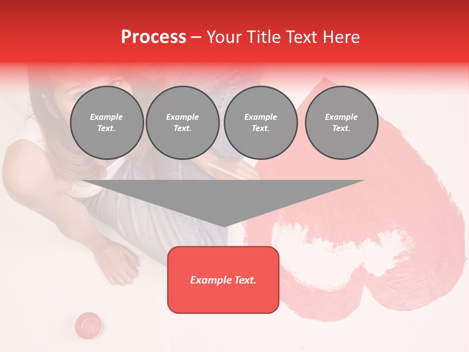 Talent Heart Symbol PowerPoint Template