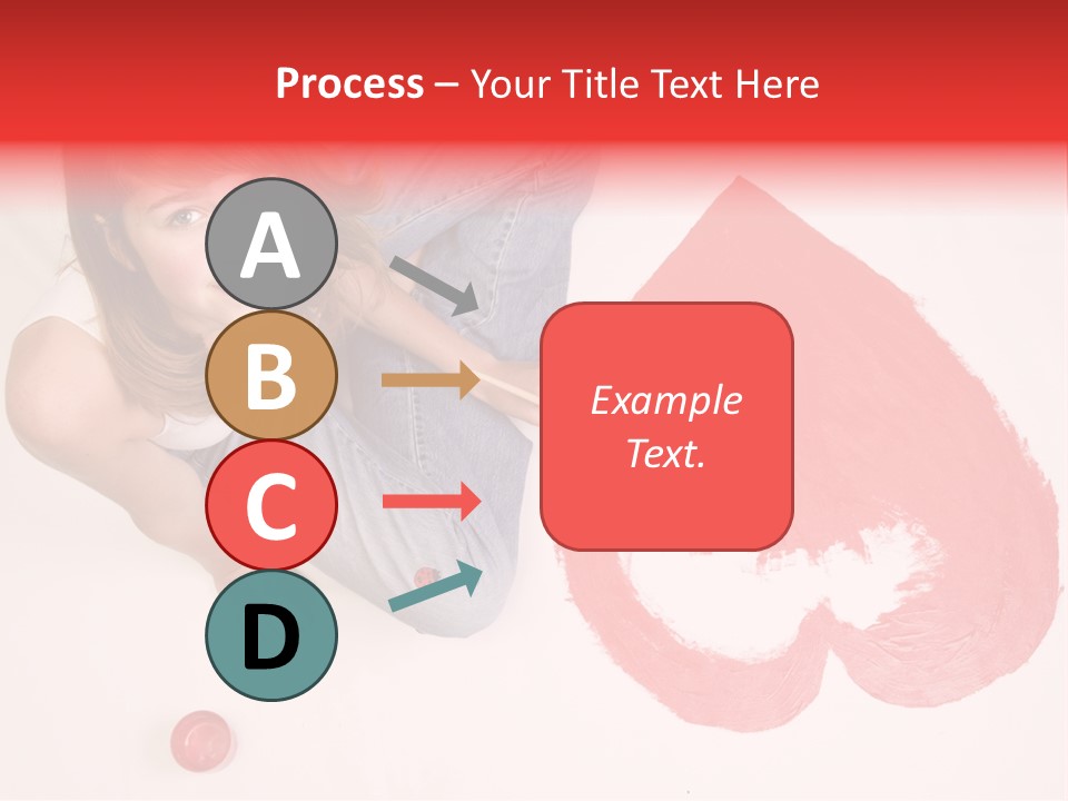 Talent Heart Symbol PowerPoint Template