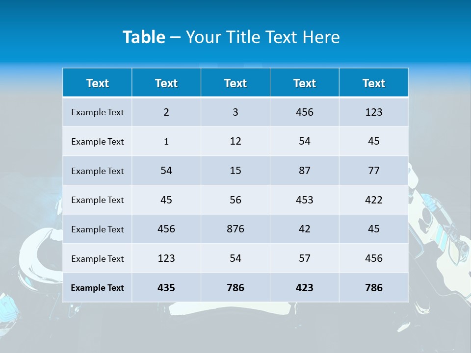 Female Cyborg PowerPoint Template