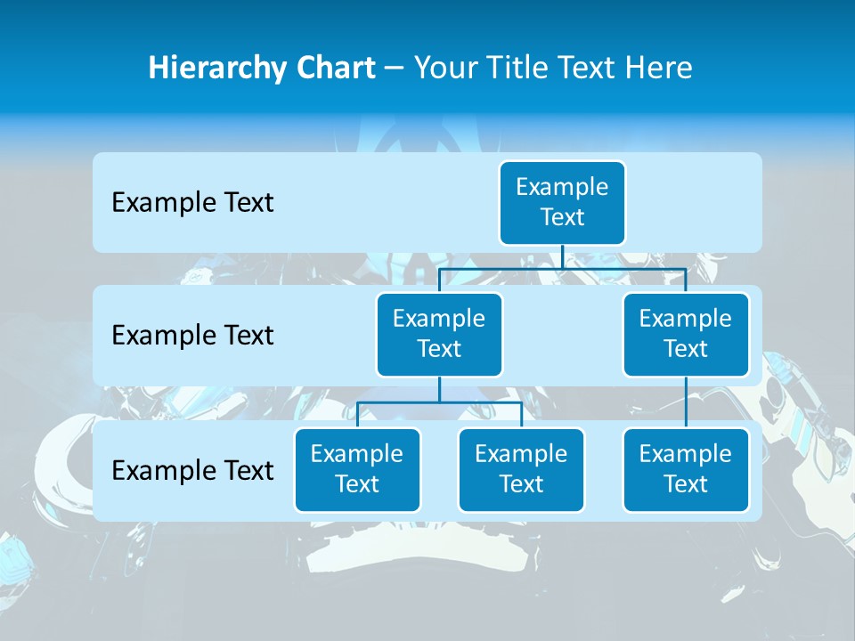 Female Cyborg PowerPoint Template