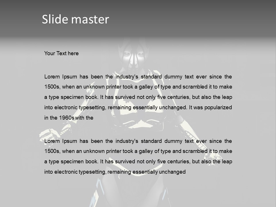 Cyber Digital Scifi PowerPoint Template