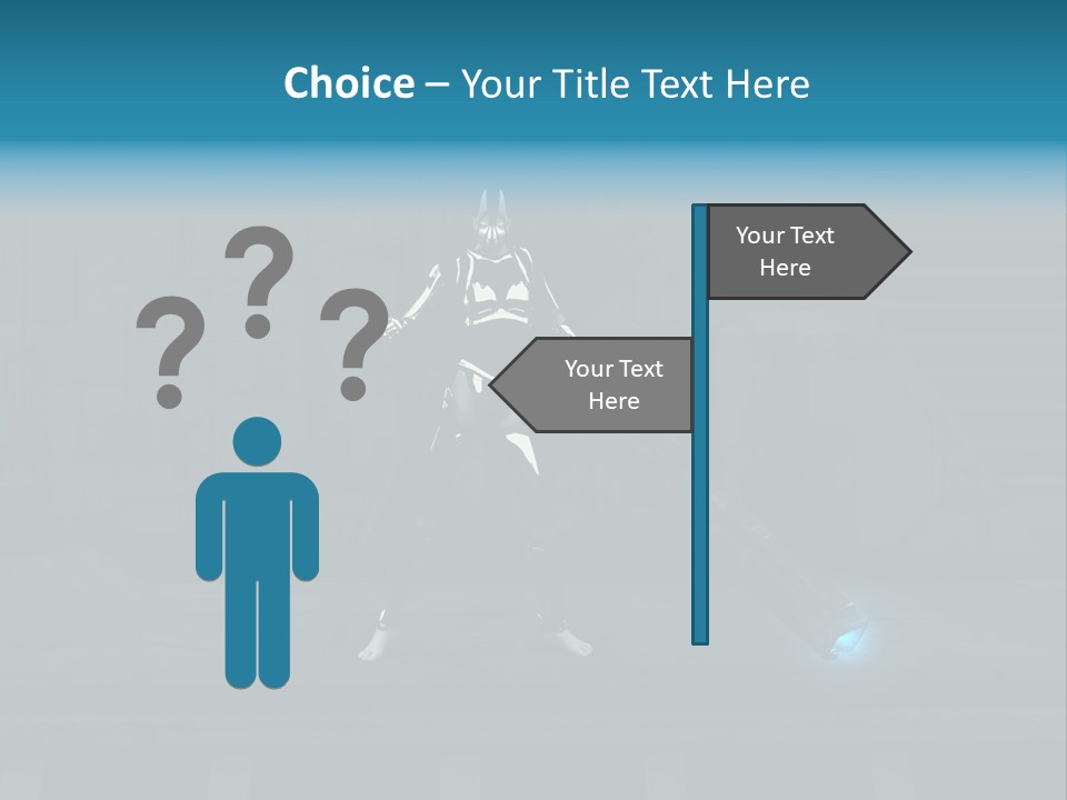 Tech Cyberspace Scifi PowerPoint Template