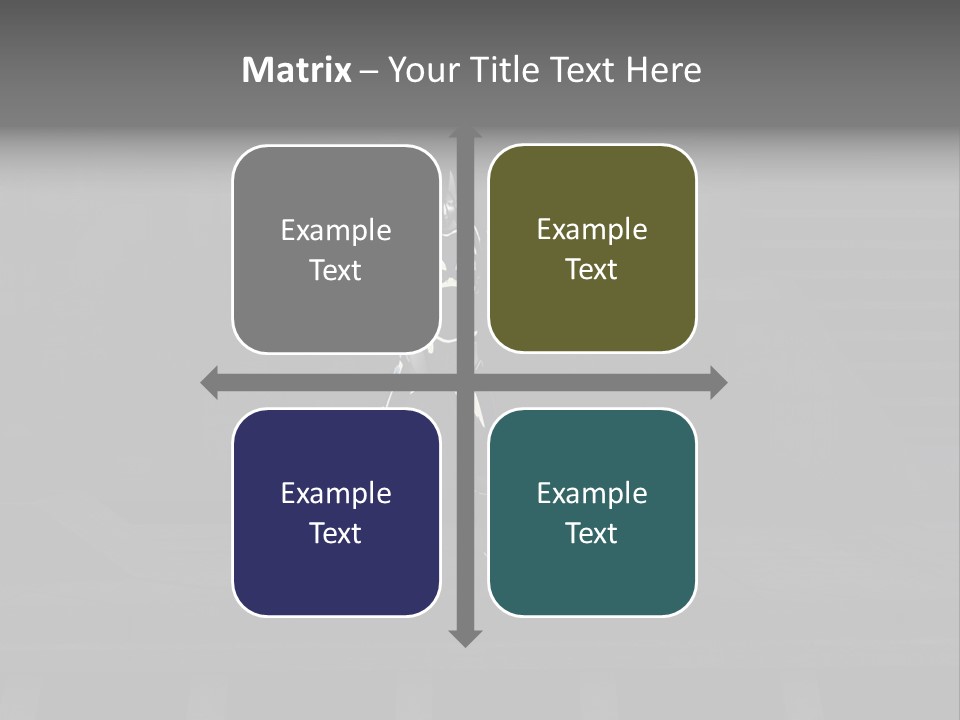 Virtual Face Digital PowerPoint Template