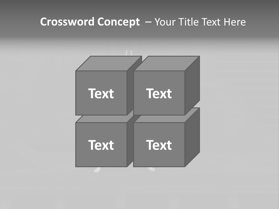 Virtual Face Digital PowerPoint Template