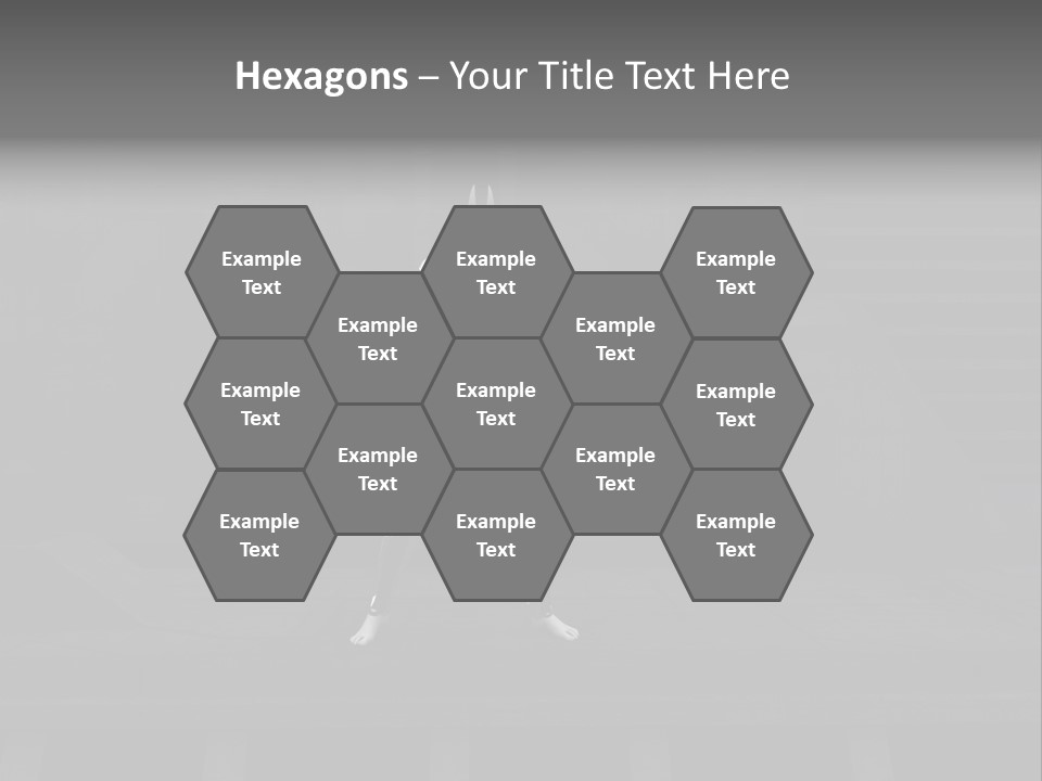Virtual Face Digital PowerPoint Template