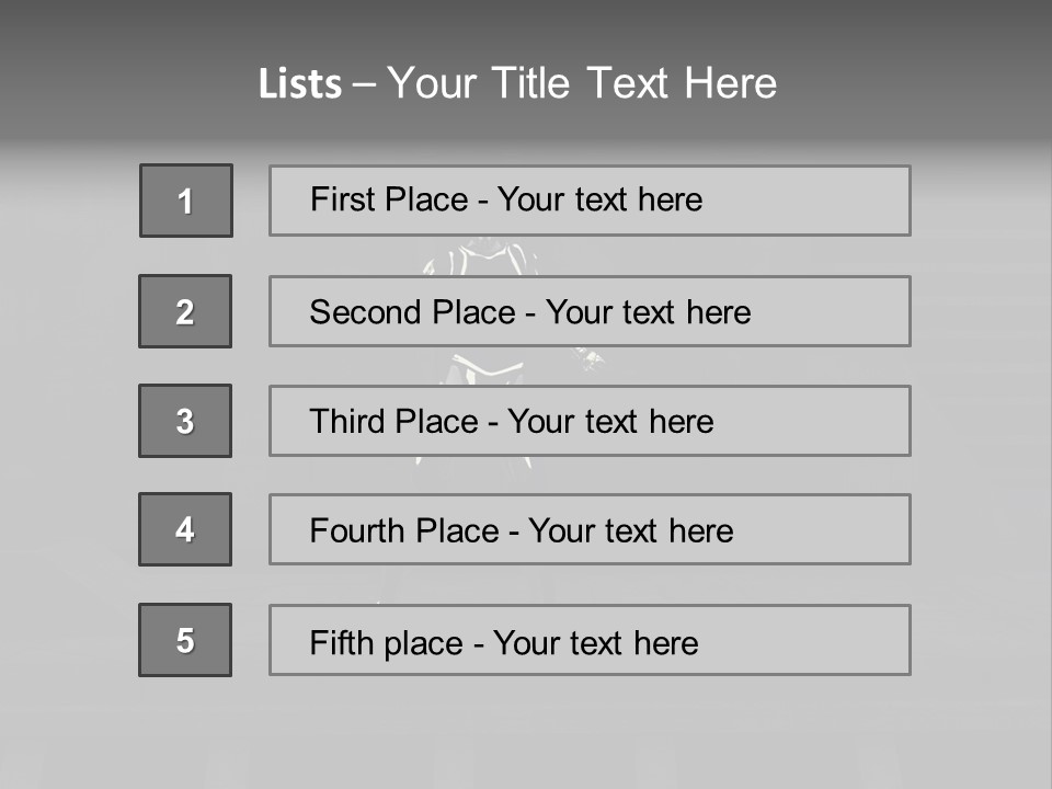 Virtual Face Digital PowerPoint Template