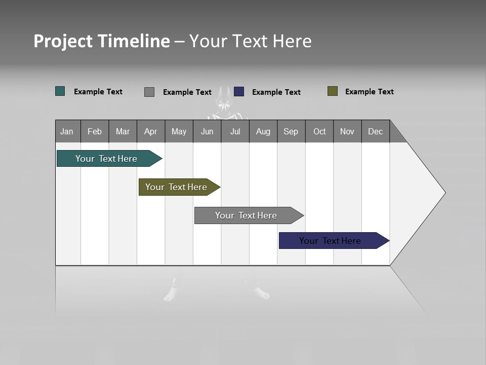Virtual Face Digital PowerPoint Template