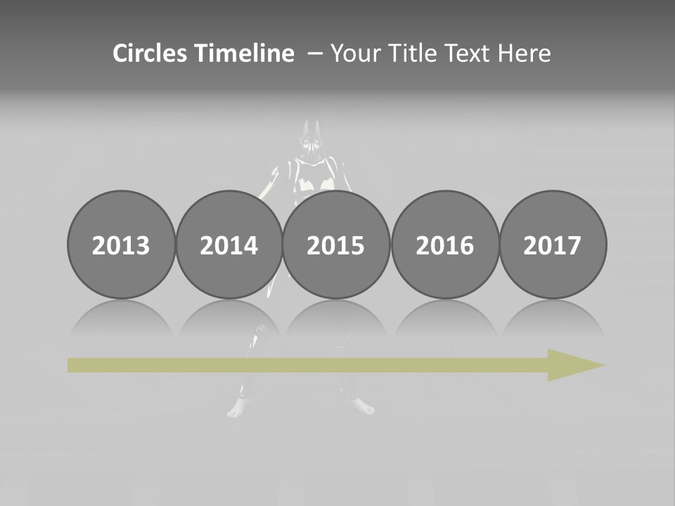 Virtual Face Digital PowerPoint Template
