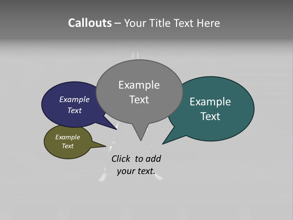 Virtual Face Digital PowerPoint Template
