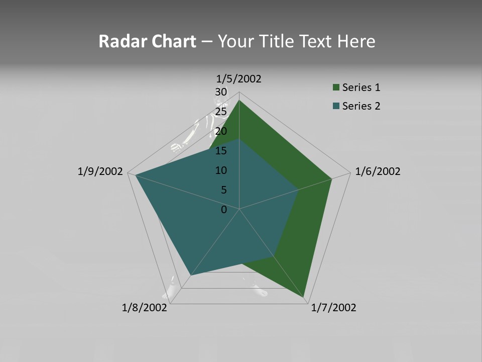 Virtual Face Digital PowerPoint Template